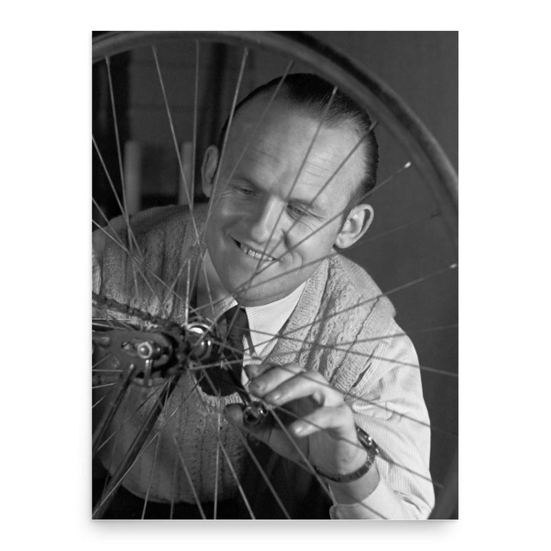 Frans Slaats poster print, in size 18x24 inches.