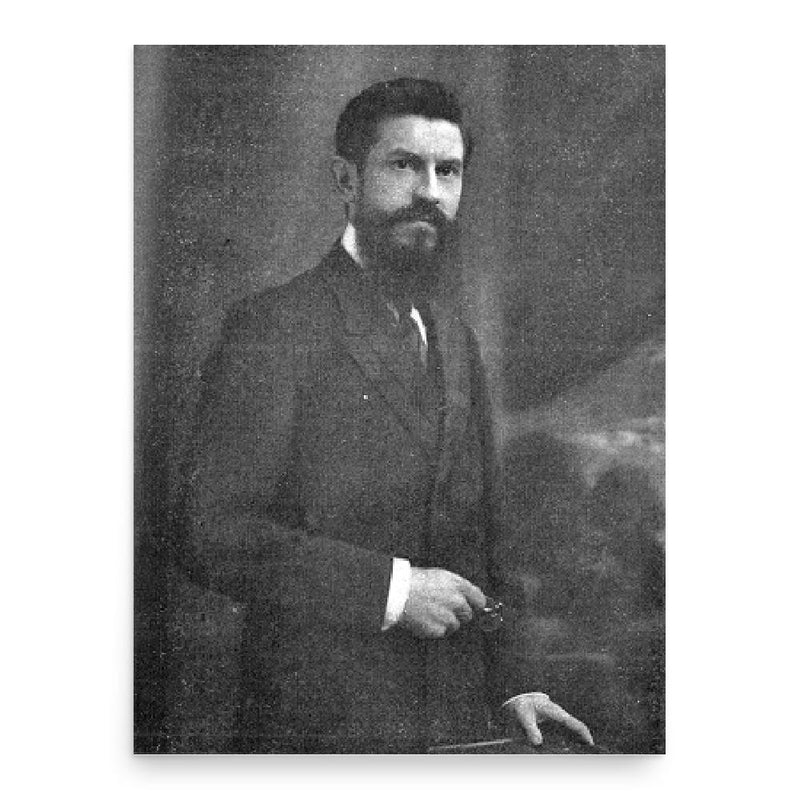 Frans Van Cauwelaert poster print, in size 18x24 inches.