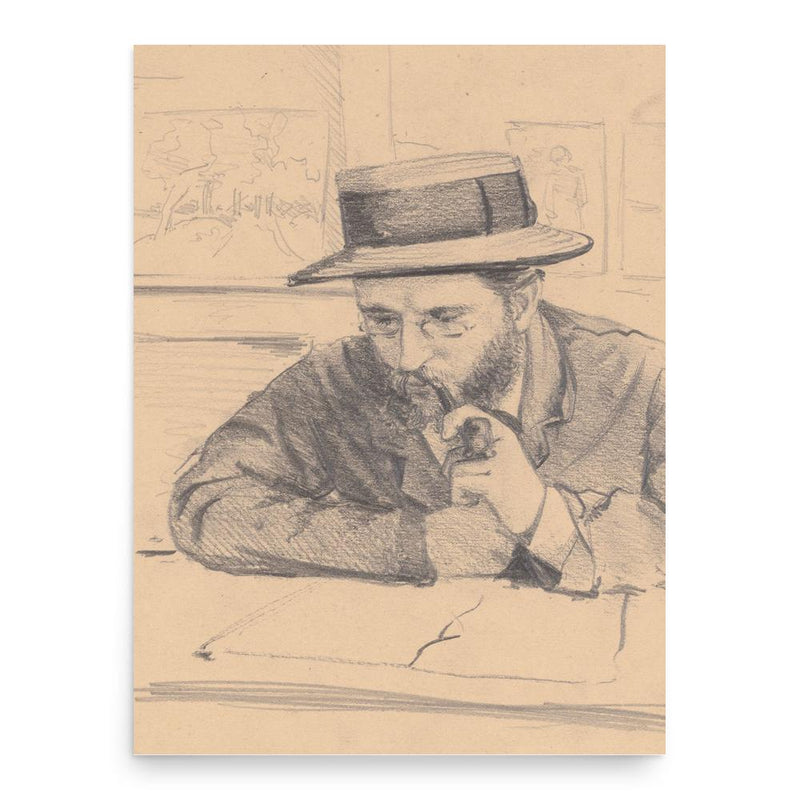 Frans Van Kuyck poster print, in size 18x24 inches.