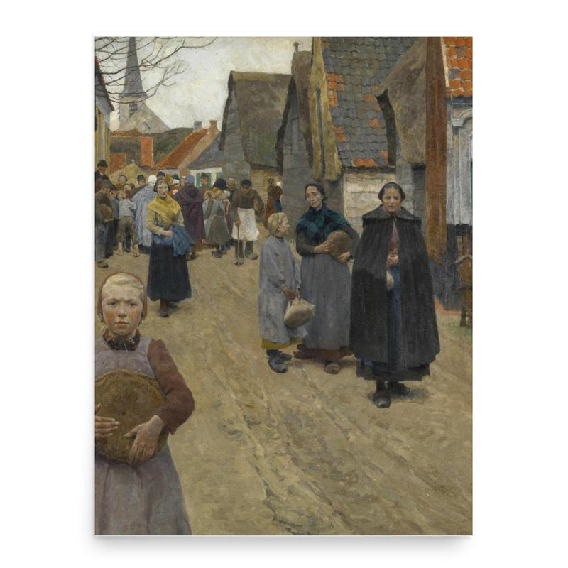Frans Van Leemputten poster print, in size 18x24 inches.