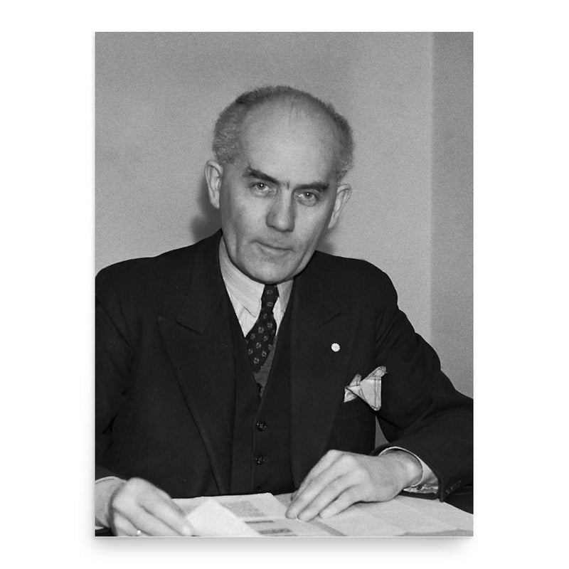 Frans Wijffels poster print, in size 18x24 inches.