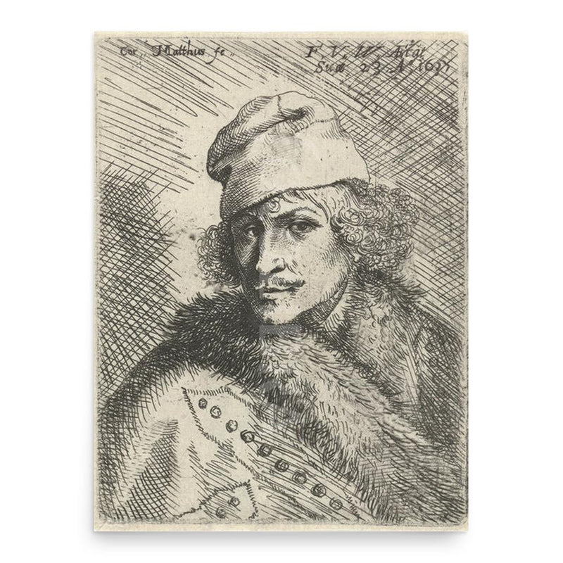 Frans van den Wyngaerde poster print, in size 18x24 inches.