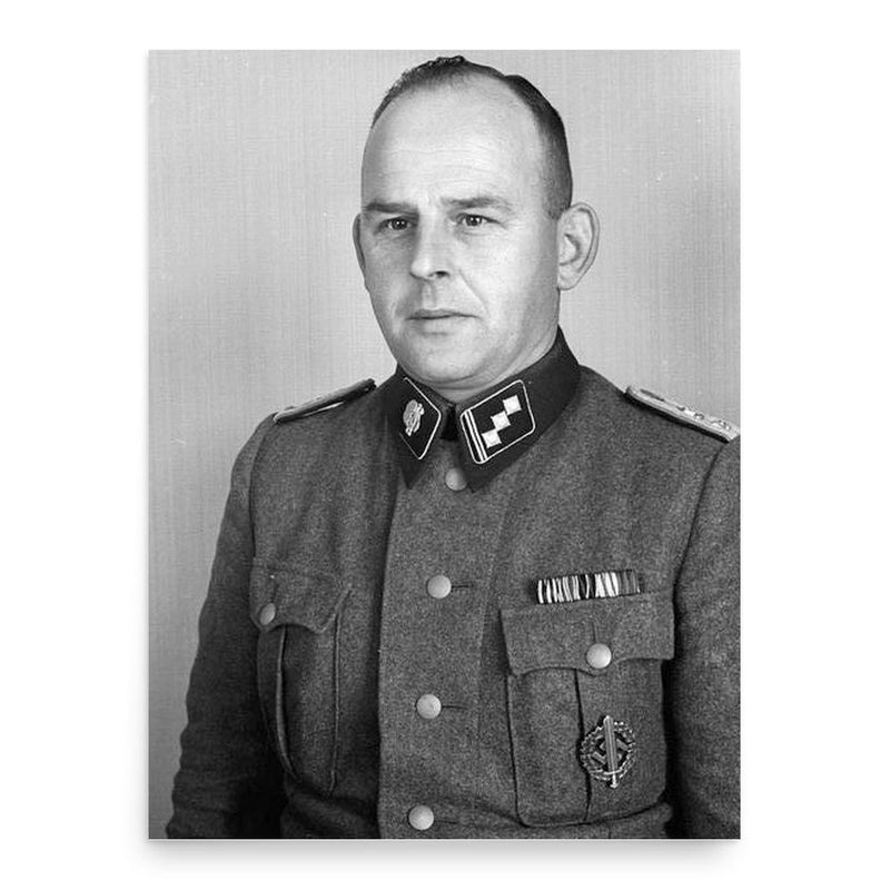 Franz Abromeit poster print, in size 18x24 inches.