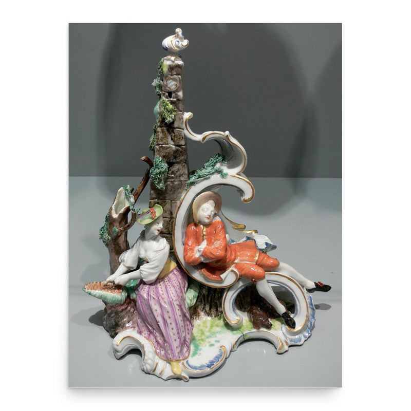 Franz Anton Bustelli poster print, in size 18x24 inches.