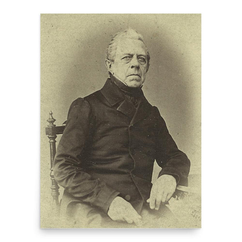 Franz Berwald poster print, in size 18x24 inches.