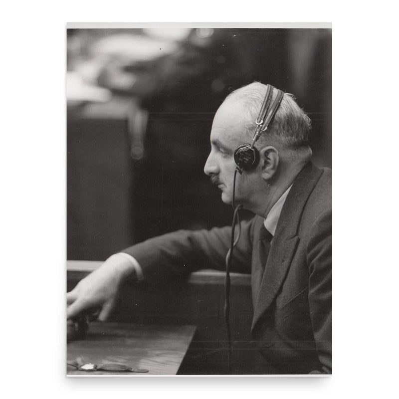 Franz Borkenau poster print, in size 18x24 inches.