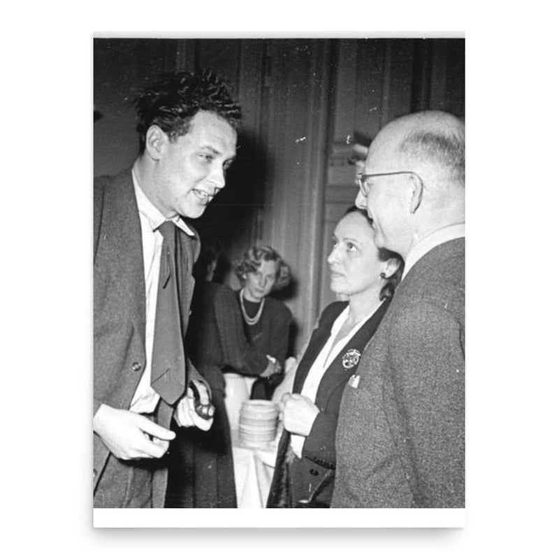 Franz Carl Weiskopf poster print, in size 18x24 inches.