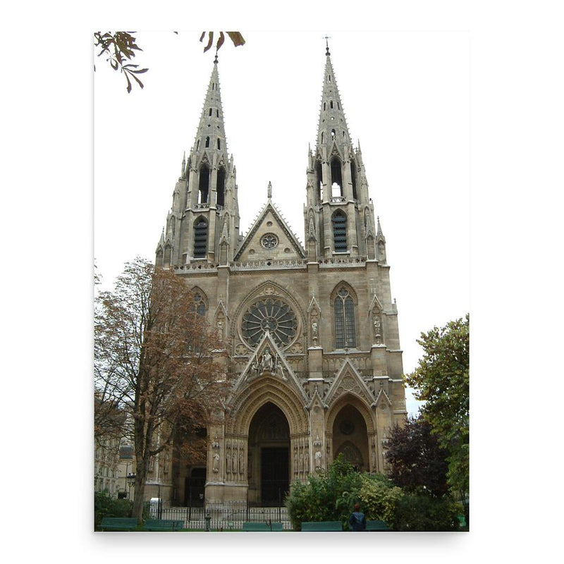 Franz Christian Gau poster print, in size 18x24 inches.