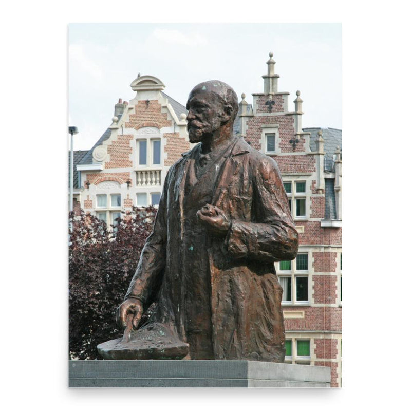 Franz Courtens poster print, in size 18x24 inches.