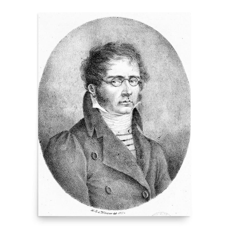 Franz Danzi poster print, in size 18x24 inches.