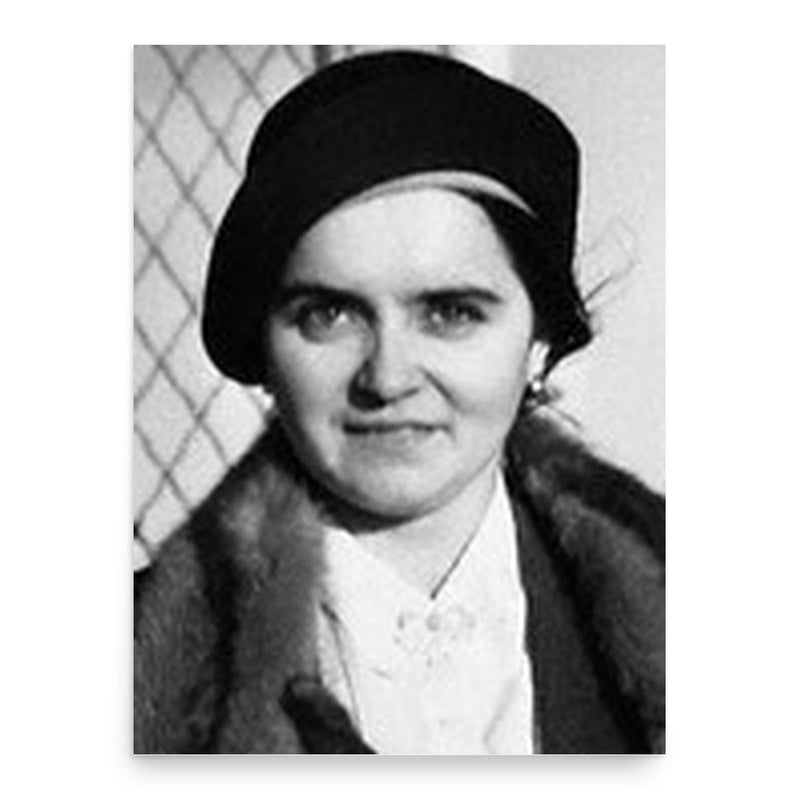 Franziska Donner poster print, in size 18x24 inches.