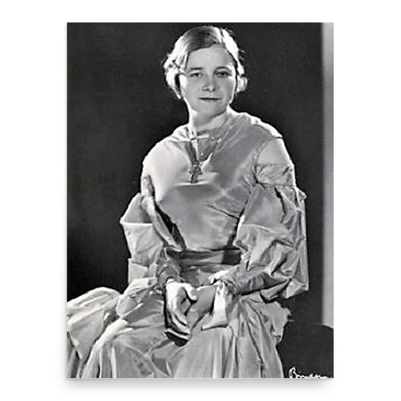 Franziska Kinz poster print, in size 18x24 inches.