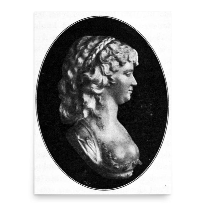 Franziska Stading poster print, in size 18x24 inches.