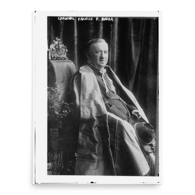 Franziskus von Sales Bauer poster print, in size 18x24 inches.