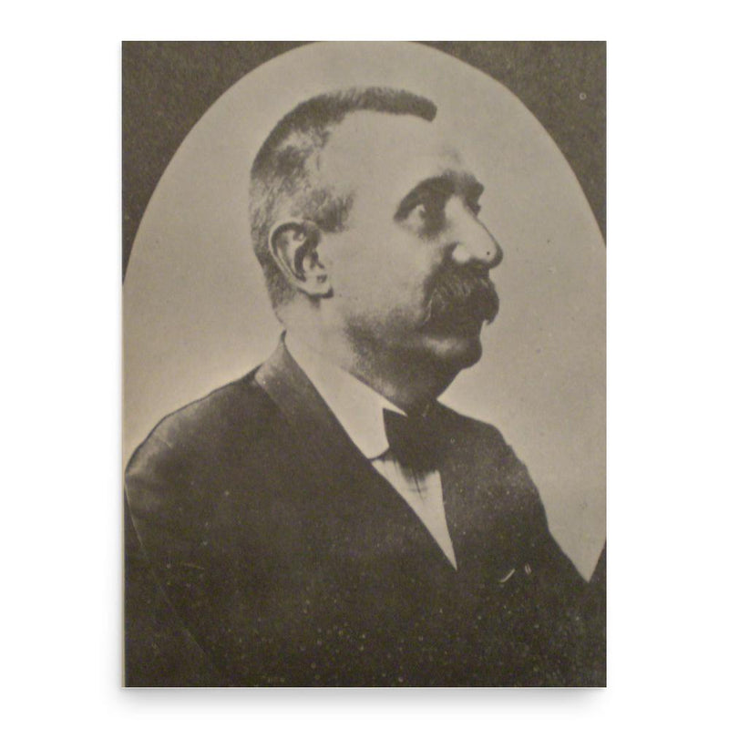 Fray Mocho poster print, in size 18x24 inches.