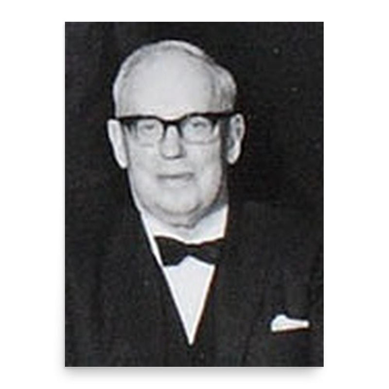 Fred Ambler poster print, in size 18x24 inches.