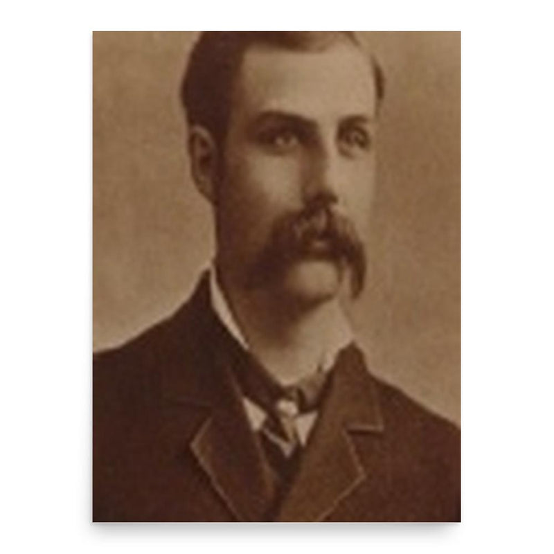 Fred Andrus poster print, in size 18x24 inches.