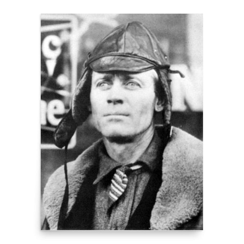 Fred Barr poster print, in size 18x24 inches.