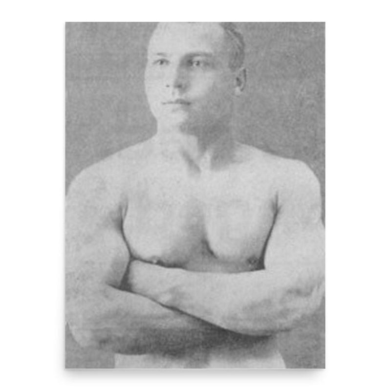 Fred Beell poster print, in size 18x24 inches.