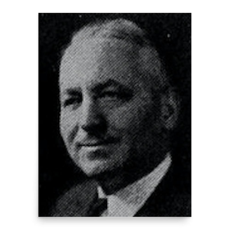 Fred Biermann poster print, in size 18x24 inches.