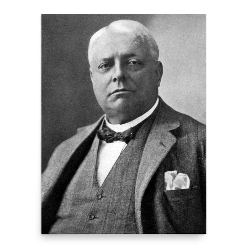 Fred Billington poster print, in size 18x24 inches.