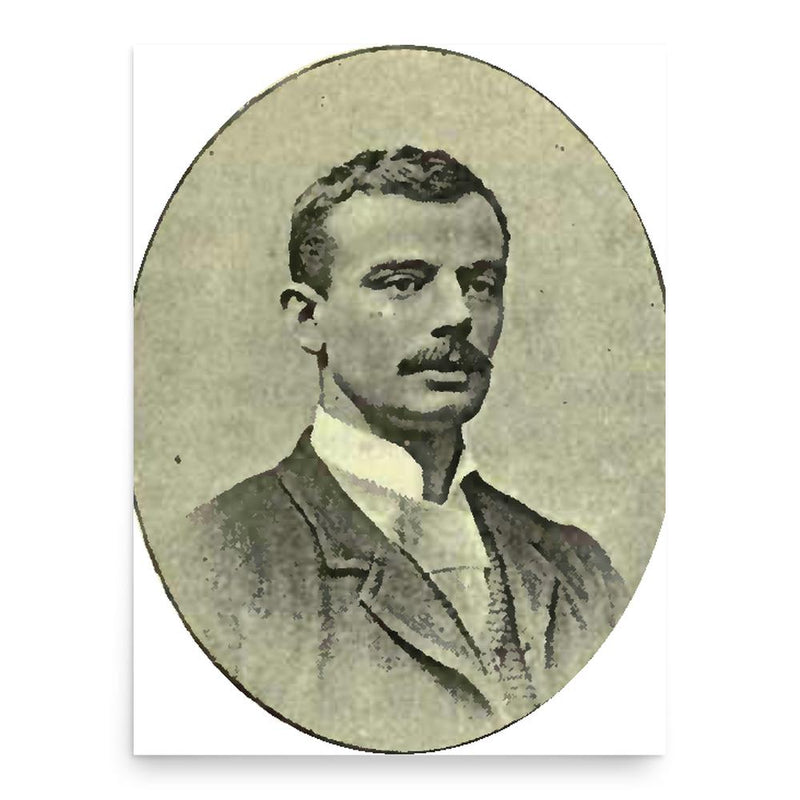 Fred Bonsor poster print, in size 18x24 inches.