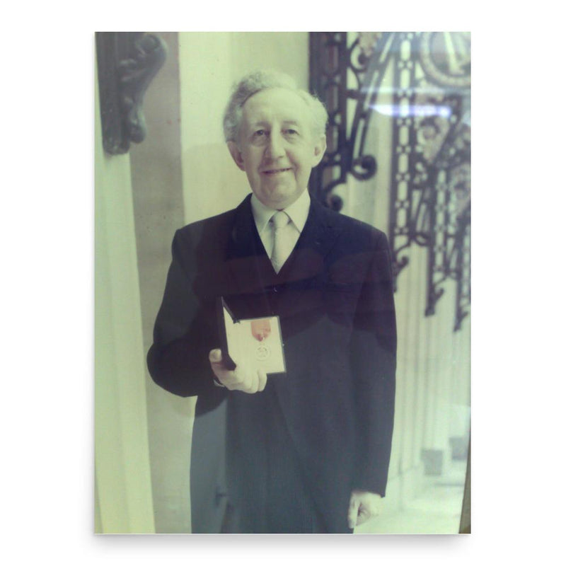 Fred Brooman poster print, in size 18x24 inches.