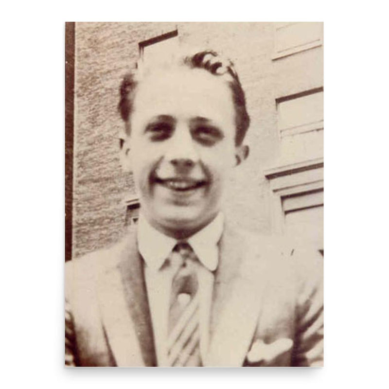 Fred Brunish poster print, in size 18x24 inches.