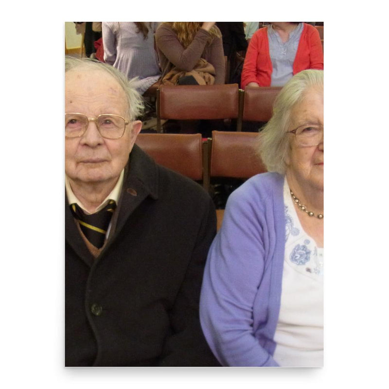 Fred Catherwood poster print, in size 18x24 inches.