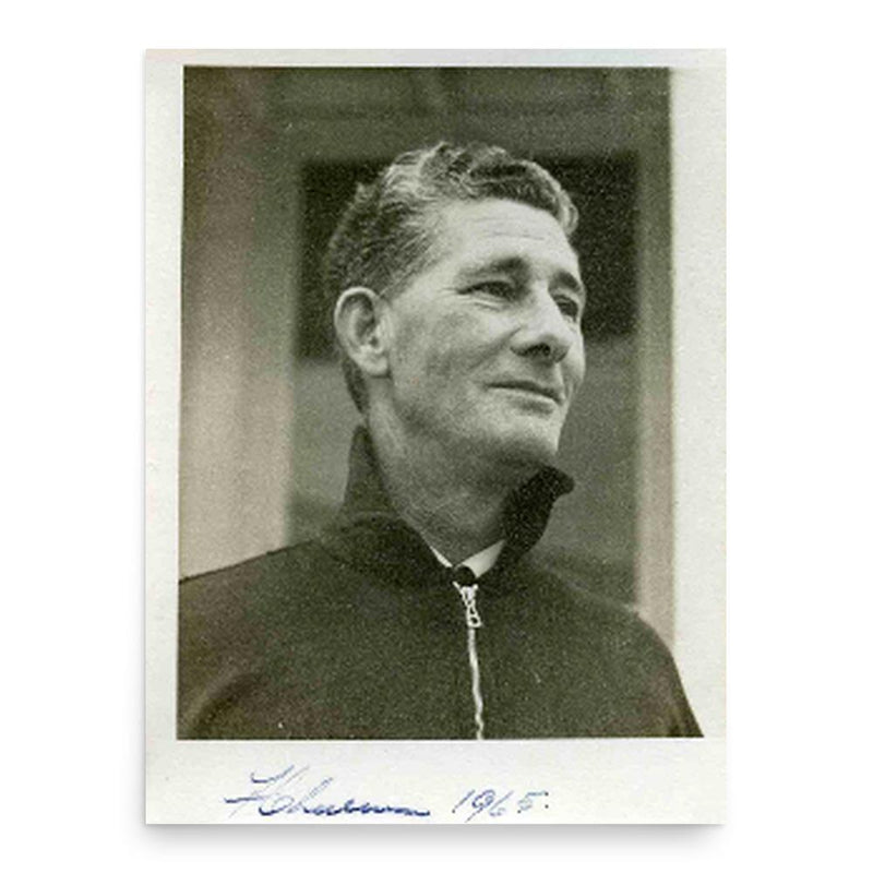 Fred Cheesmur poster print, in size 18x24 inches.