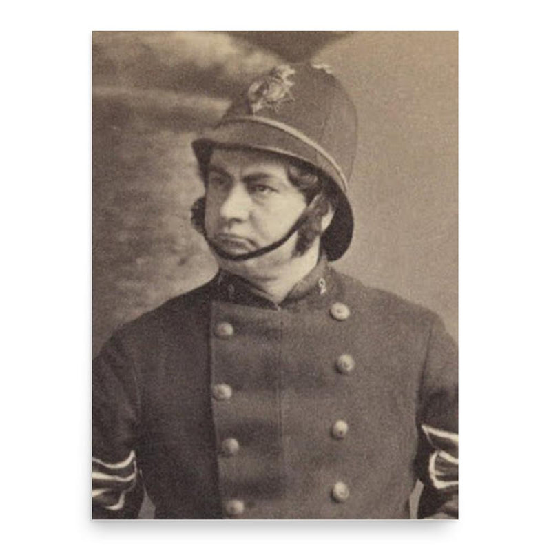 Fred Clifton poster print, in size 18x24 inches.