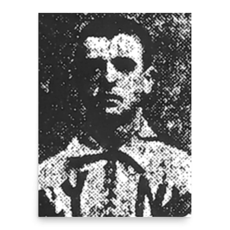 Fred Demarais poster print, in size 18x24 inches.