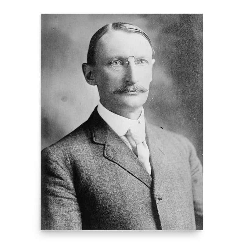 Fred Dennett poster print, in size 18x24 inches.