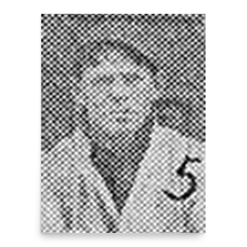 Fred Donovan poster print, in size 18x24 inches.