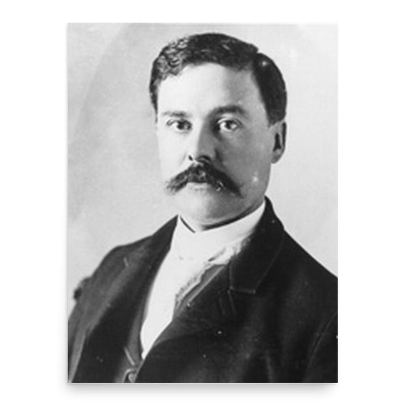 Fred Dubois poster print, in size 18x24 inches.