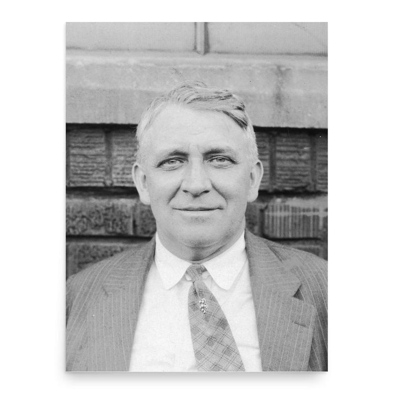 Fred Duesenberg poster print, in size 18x24 inches.