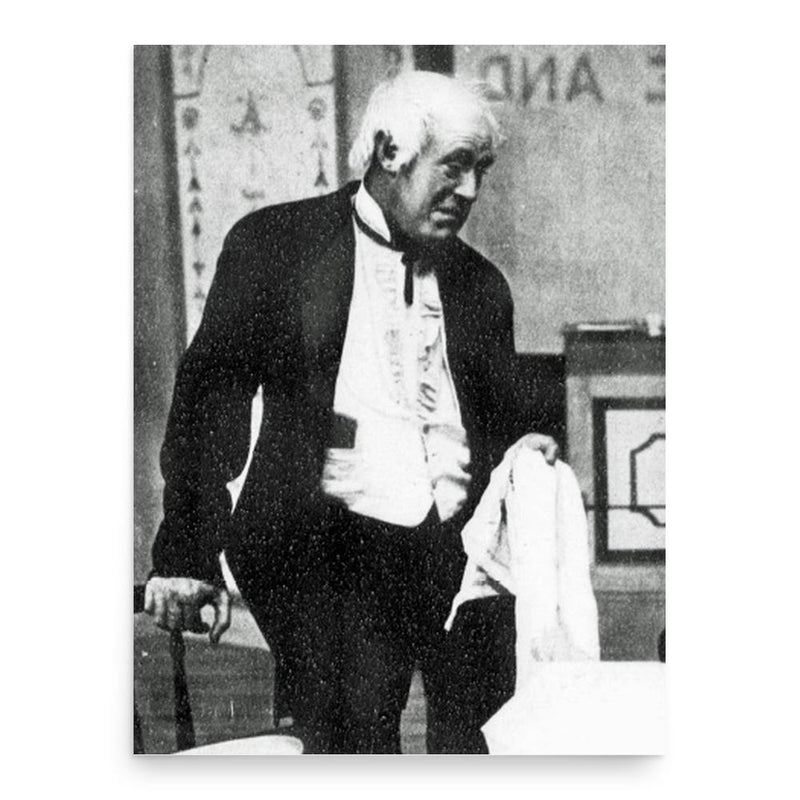 Fred Emney Sr poster print, in size 18x24 inches.