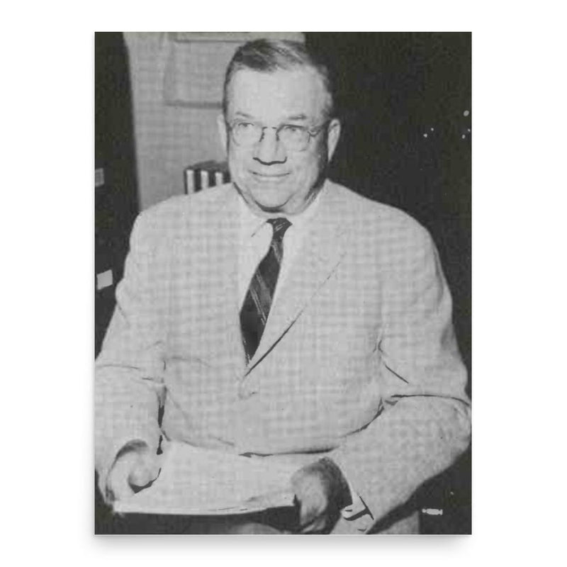 Fred Enke poster print, in size 18x24 inches.