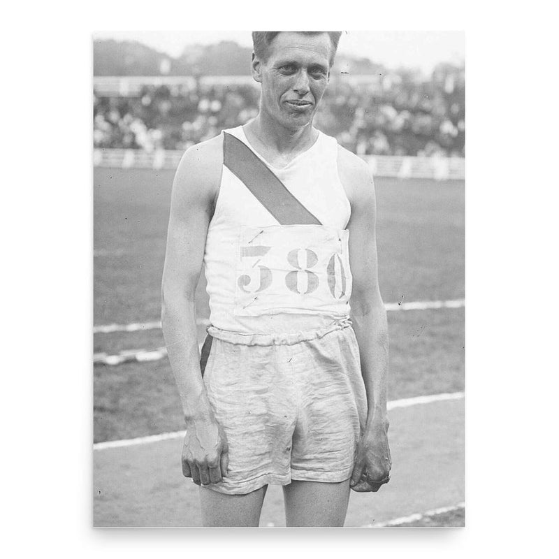 Fred Faller poster print, in size 18x24 inches.