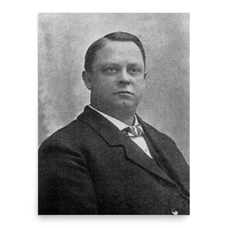 Fred Falley poster print, in size 18x24 inches.