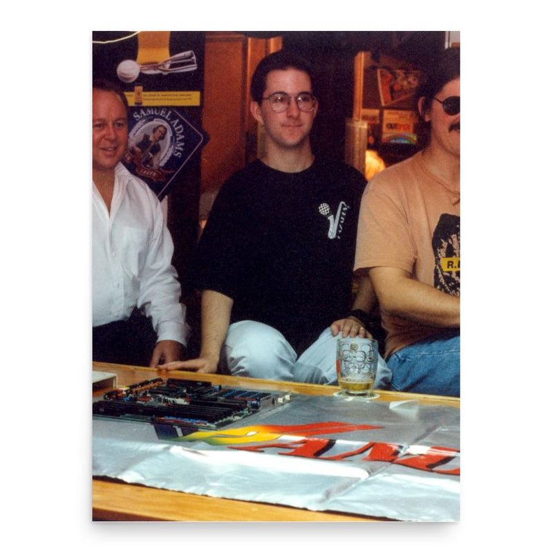 Fred Fish poster print, in size 18x24 inches.