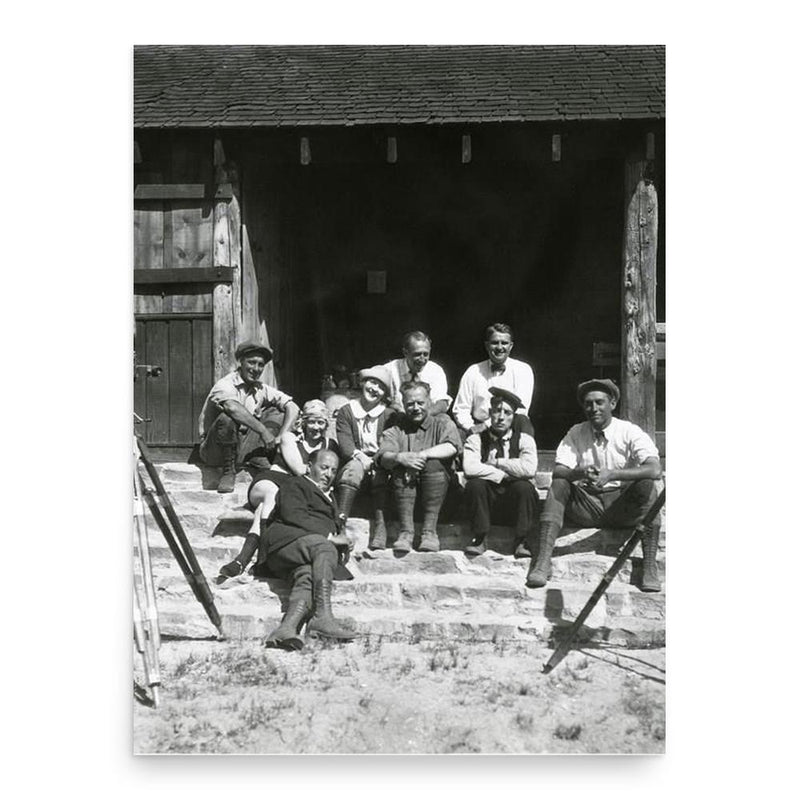 Fred Gabourie poster print, in size 18x24 inches.