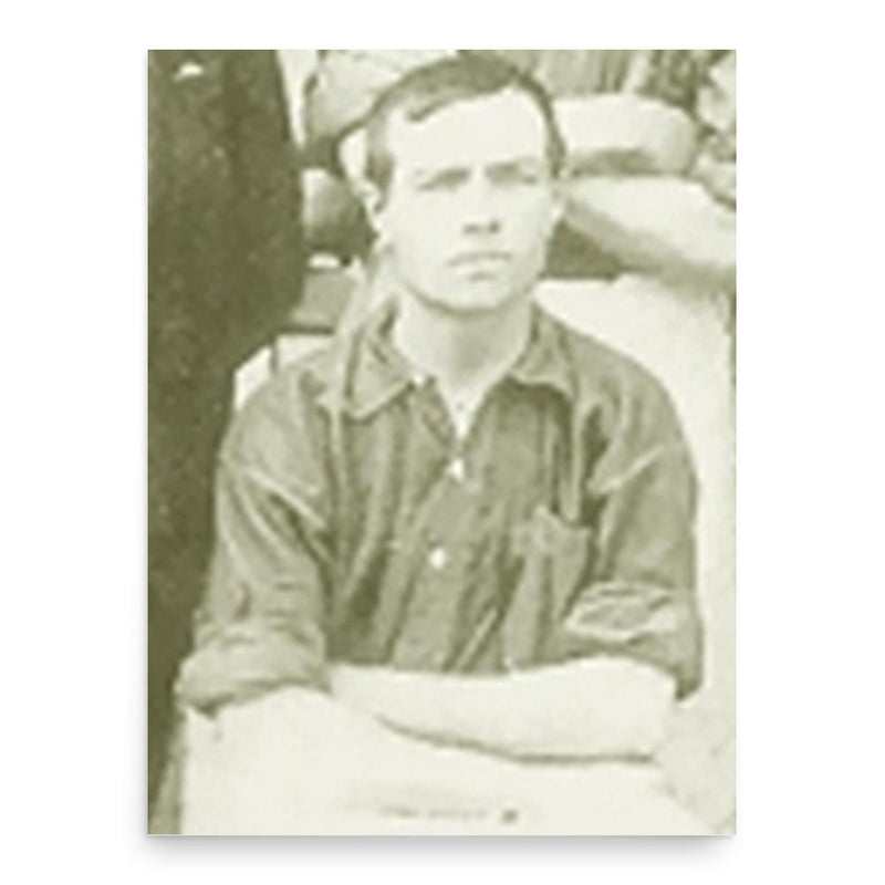 Fred Geary poster print, in size 18x24 inches.