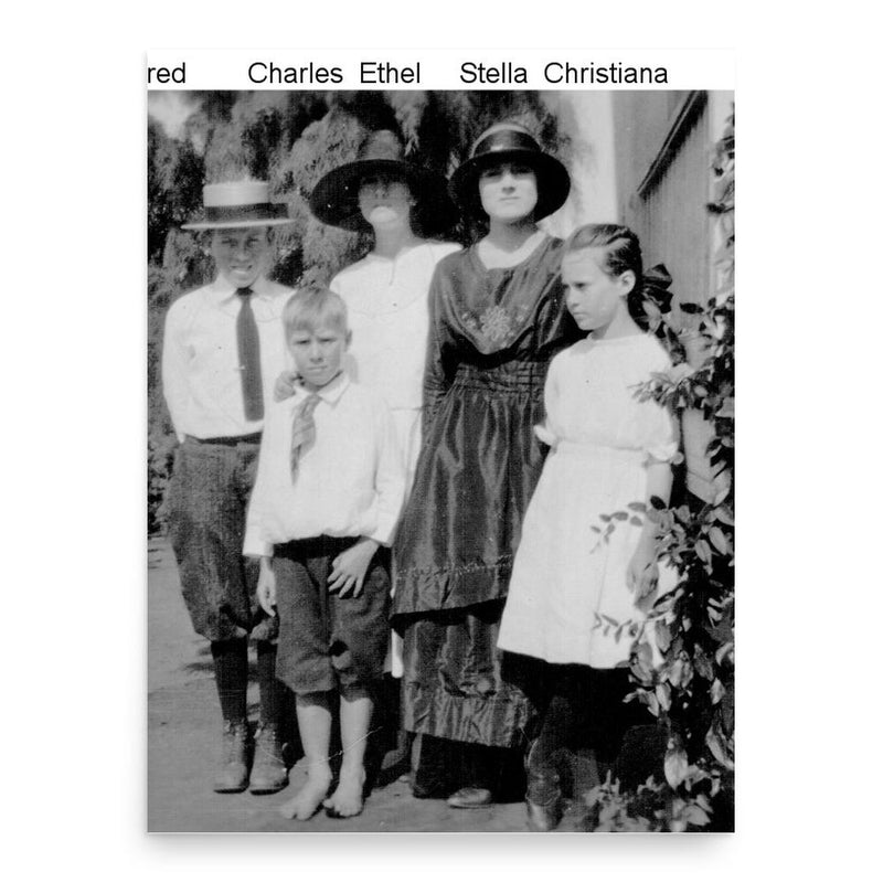 Fred Gipson poster print, in size 18x24 inches.