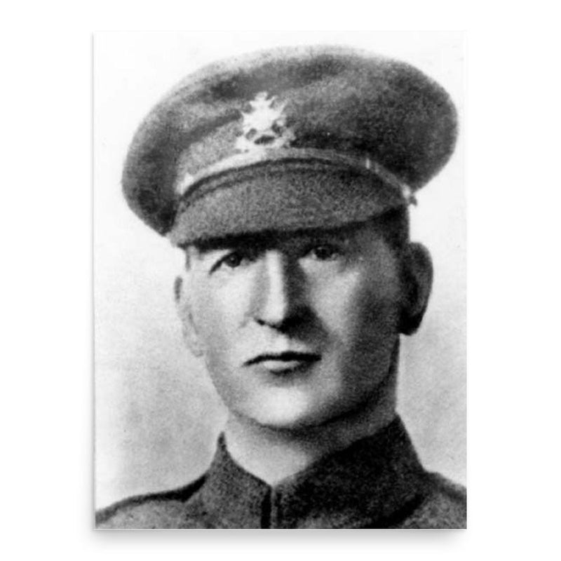 Fred Greaves poster print, in size 18x24 inches.