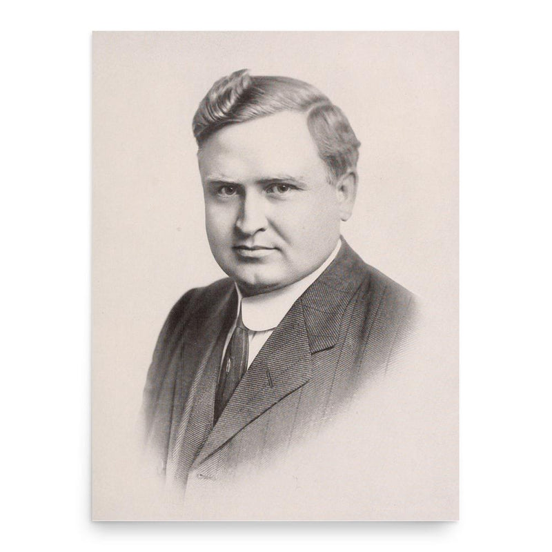 Fred Hartsook poster print, in size 18x24 inches.