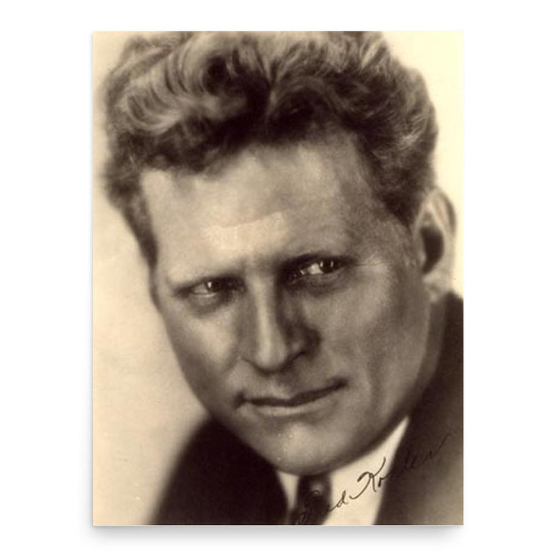 Fred Kohler poster print, in size 18x24 inches.