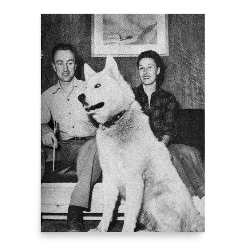 Fred Machetanz poster print, in size 18x24 inches.