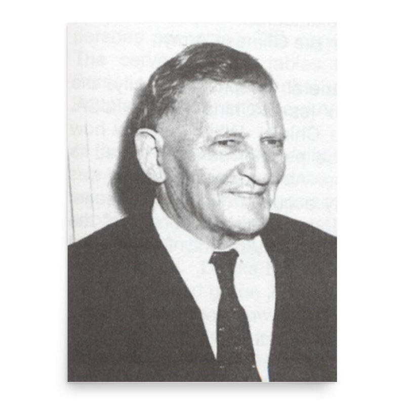 Fred Manget poster print, in size 18x24 inches.