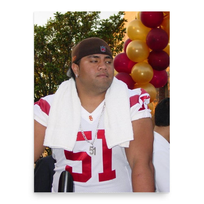 Fred Matua poster print, in size 18x24 inches.